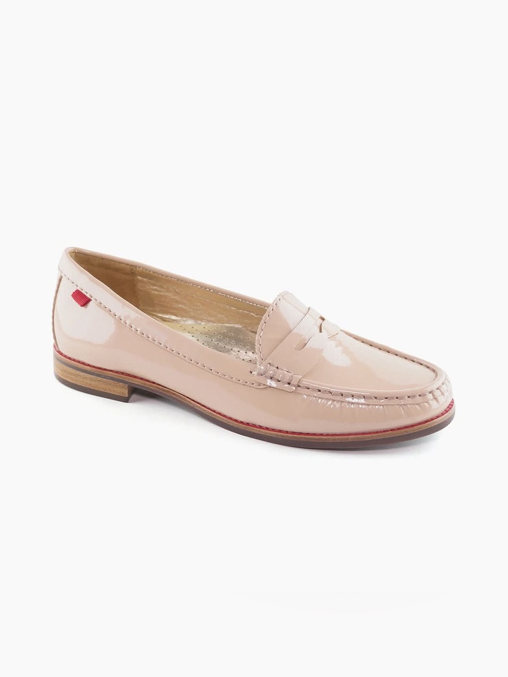 Marc Joseph NY East Village Patent Penny Loafer Nude Sz 9.5